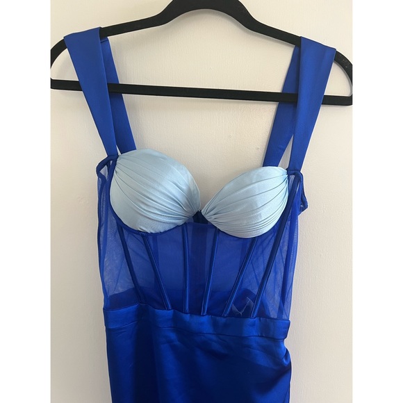 Adeirlina NWT Formal The Ice Land Mermaid Corset Midi Dress - Size S - Picture 4 of 12